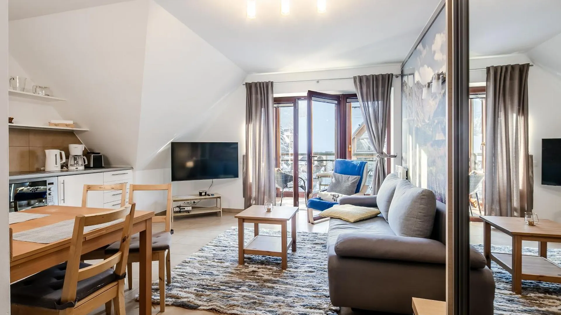 Daire Apartament Dwupoziomowy W Centrum Zakopanego Polonya